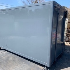 No.480 保冷バン 2t アルミ箱 バイク倉庫 トラックコンテナ コメ保管
