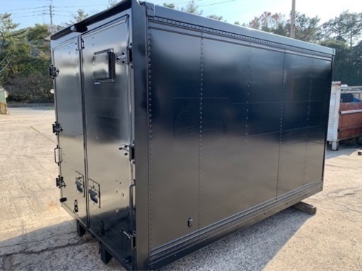 No.739 アルミバン 2t 車 アルミ 購入 箱 バイク 倉庫 トラック  