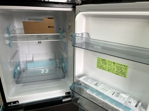 未使用品 □2022年製 SHARP ノンフロン冷凍冷蔵庫 SJ-D15J-H□定格内容