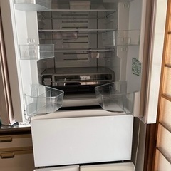 yE& TOSHIBA 東芝 ノンフロン冷凍冷蔵庫 型式GR-K510FW(ZW) 2017年製 