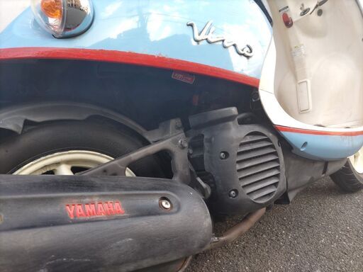 ☆4/8.4/9　週末限定特価　6.45⇒5.9万☆■女性にお似合い■ライトブルーxレッド ■ヤマハヴィーノSA26J ■伊丹or北大阪手渡し ☆4/8.4/9 週末限定特価 6.45⇒5.9万☆□女性にお似合い