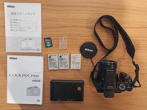 受け渡し予定　Nikon COOLPIX P100