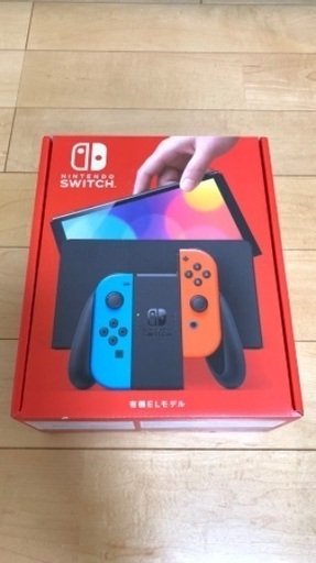 新品 Nintendo Switch 有機ELモデル Joy-Con(L) ネオンブルー/(R) ネオンレッド ニンテンドーSwitch