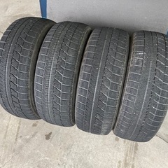 0円無料！215/60R17ブリヂストンスタッドレスVRX中古4...