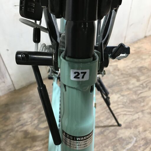 3/5 終 27インチ ASAHI Casuly 自転車 シティサイクル 菊MZ