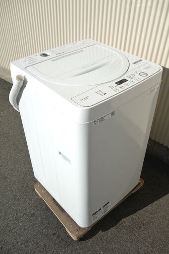 全国送料無料★3か月保障付き★洗濯機★2020年式★シャープ★ES-GE5D-W★5.5kg★Y-0301-116