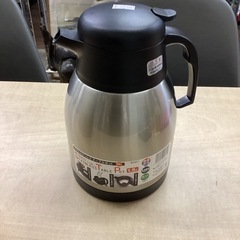 万代店　新品　ダブルステンレス　テーブルポット　1.5L 真空断...