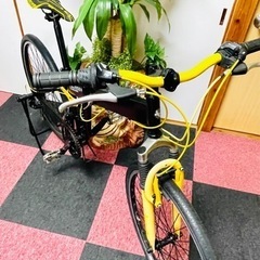 [受付終了]致しました [希少]26インチ 折畳マウンテンカスタム 3X6 18段