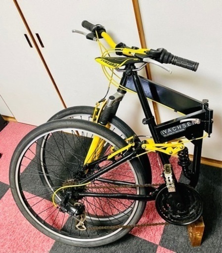 [受付終了]致しました [希少]26インチ 折畳マウンテンカスタム 3X6 18段