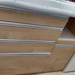 ☆ジモティ割あり☆ 古賀家具 レンジ台 ナチュラル H×D×W クリーニング