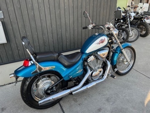 ☆35万円 スティード400 車検付き！セル1 実働車 ホンダ アメリカン