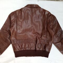 「取引完了済」Polo by Ralph Lauren 💙 A-2 フライトジャケット 💙 ポロ ラルフローレン 💙 A-2 レザー ジャケット 💙 (株)インパクト21