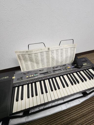 CASIO カシオ 電子ピアノ 電子キーボード CT-805 - メルカリ