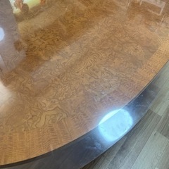 最高級　カリモク　ダイニングテーブル　¥983000(税別) ロイヤルコニャク色　北九州