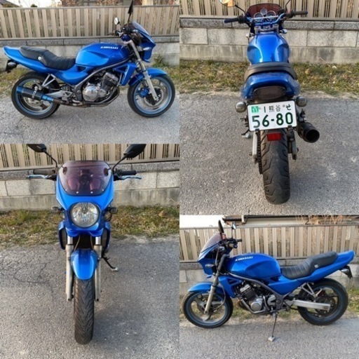 ☆バリオスZR250Aカスタム車両☆社外マフラー・シート・ハンドルなど^_