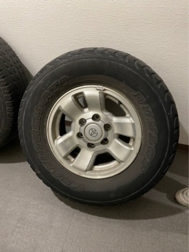 ダンロップ 265/70R16 タイヤ 車 ホイール付