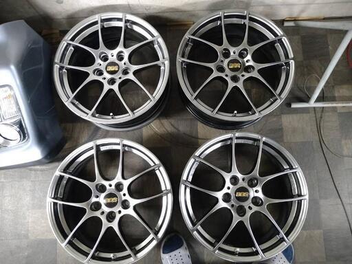 【期間限定値下げ】BBS RF503 中古NS2R 205/45R17 スイフトスポーツZC33Sか32Sに！ 鍛造軽量17インチ インセット45 114.3/5穴 Dブラック