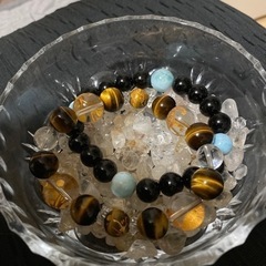 パワーストーン四神獣、オニキス、ラリマー厄除け