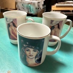 工藤静香　マグカップ　3個セット　1995  80年代アイドル