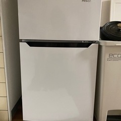 1人用(93L)冷蔵庫　8ヶ月使用　状態良好