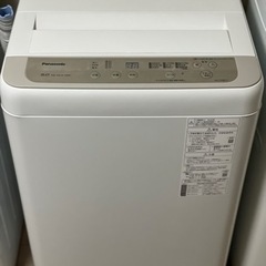 送料・設置込み 洗濯機 5kg Panasonic 2020年 - 洗濯機 