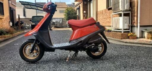 HONDA Gダッシュ AF23 赤/黒 実動 HONDA Gダッシュ AF23 赤/黒 実動