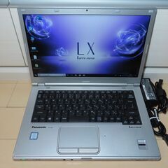 JC1199 パナソニック Let's Note CF-LX6 SSD 新品キーボード office2019 JC1199 パナソニック Let's Note CF-LX6 SSD 新品キーボード office2019