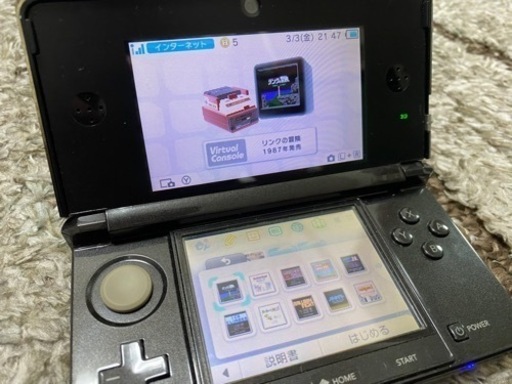 【値下げしました】【貴重】3DSアンバサダープログラムソフト付き　3DS本体【お値段相談可】