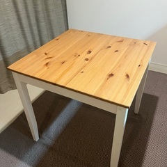【ネット決済】IKEA ダイニングテーブル (幅)74cm×(奥...