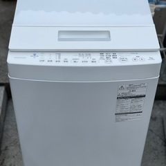 送料・設置込み　洗濯機　7kg TOSHIBA 2019年製