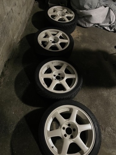 アドバン VS6 18インチ8j.9j 当時物 希少絶版(2)