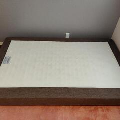 シモンズ  エグゼクティブ  ボックススプリング  セミダブル  純正敷パッド付