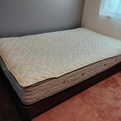 シモンズ  エグゼクティブ  ボックススプリング  セミダブル  純正敷パッド付