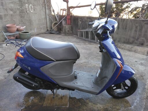 ⭐スズキレッツ5 CA47A 青 レッツ4の後継機 ガンダムテール ちょいレア