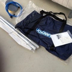 ジョイクラフト 4人乗りゴムボート 未使用品ですが汚れあります