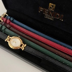 【ネット決済・配送可】FENDI【美品】 腕時計　チェンジベルト
