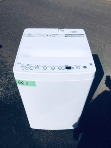 ✨2021年製✨443番 Haier✨電気洗濯機✨BW-45A‼️