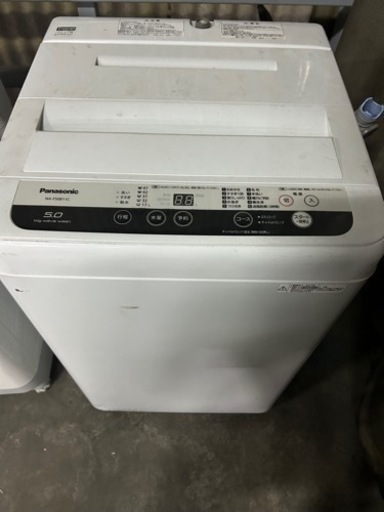 洗濯機5キロパナソニック2017年製10,000円！