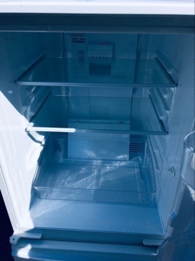 449番 シャープ✨冷凍冷蔵庫✨SJ-14E2-KB‼️ - 新宿区