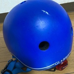 中古　子どもヘルメットライト付き