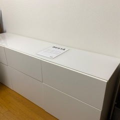 【ネット決済】再出品【直接引き取りのみ】IKEA ベストー　シェルフ