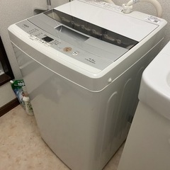 AQUA 全自動洗濯機　4.5kg