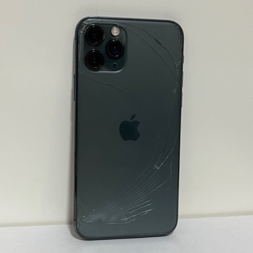 取引完了】iPhone 11 Pro 本体 256GBミッドナイトグリーン SIM解除