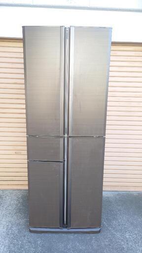 【近場送料無料】三菱 冷凍冷蔵庫 405L MR-A41T-UW 2013年製 アーバンウッド