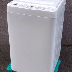 ⑮【税込み】ヤマダセレクト 4.5kg 全自動洗濯機 YWM-T45H1 2021年製  
