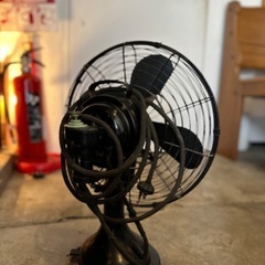 大正時代　三菱　扇風機　オブジェとして