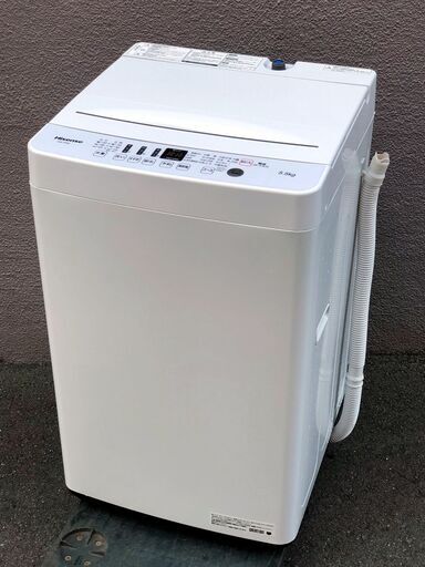㊽【税込み】ハイセンス 5.5kg 全自動洗濯機 HW-T55D 2020年製【PayPay使えます】