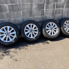 値下げ]マツダcx5 KEEFW 純正ホイールタイヤ4本セット225/65/17