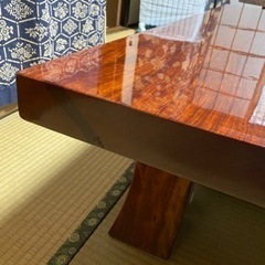 座卓(欅/無垢:1枚板)