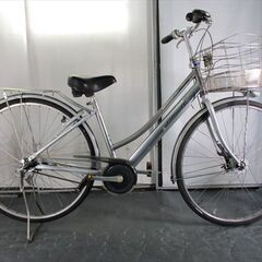 C571　限定特価　整備済み★ブリヂストン　アルベルトロイヤル★ 中古自転車 【27インチ　シルバー 】